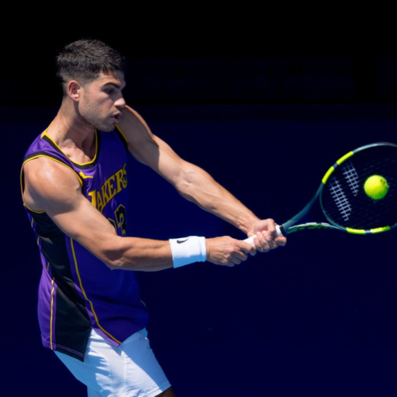 U kom NBA dresu se Alkaras sprema za AO? VIDEO