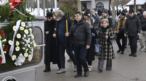 Sahranjen Ljuba Ninković: Boda Ninković održao potresan govor