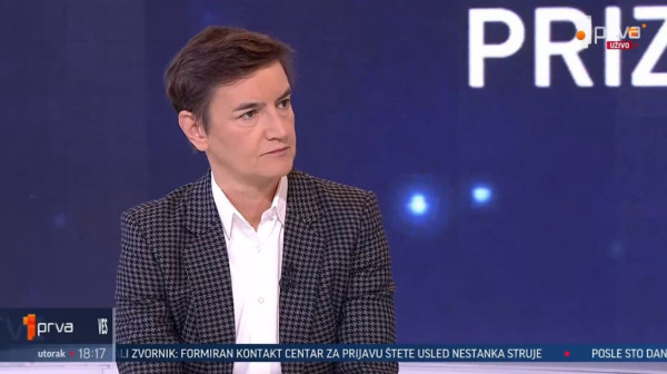 Brnabić: Važna poseta Vučića Emiratima; Mudra državnička politika čuva srpski brod od vetrova koji duvaju