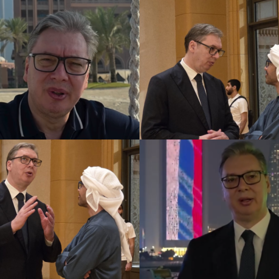 Vučić u Abu Dabiju: Sastanak sa šefom diplomatije UAE; "Srbija mora snažnije da prigrli sve što je novo" VIDEO