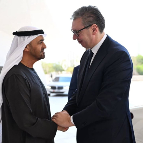 Vučić iz Abu Dabija: Bin Zajed me je ugostio u novom Nacionalnom muzeju, samo Makron je bio tamo pre mene
