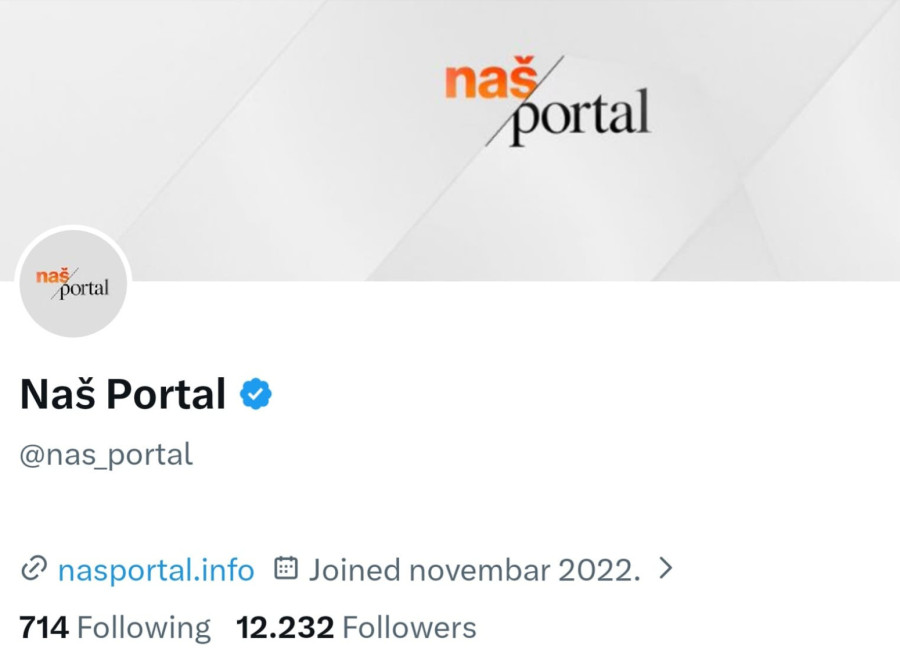 Nova blokaderska prevara; Mihajlovski kupila tviter profil iz 2022, pa se hvali da ima najveći rast na mrežama