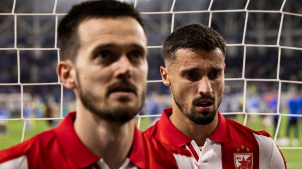 Zvezda gubi od Salcburga – burno među igračima na terenu!