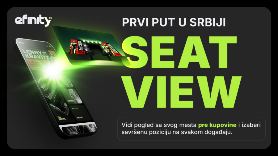 Platforma eFinity diktira trendove: Prvi put u Srbiji seat view opcija – pogled sa mesta vidite pre kupovine