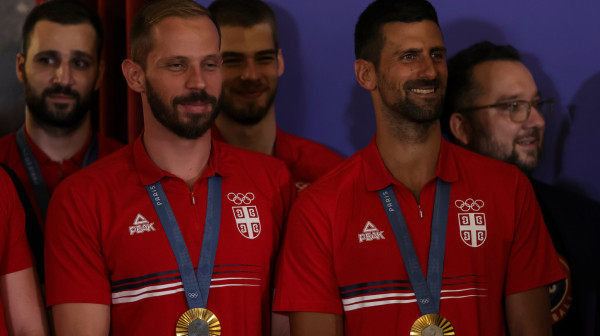 "Novak nam je doneo energiju i sreću" VIDEO