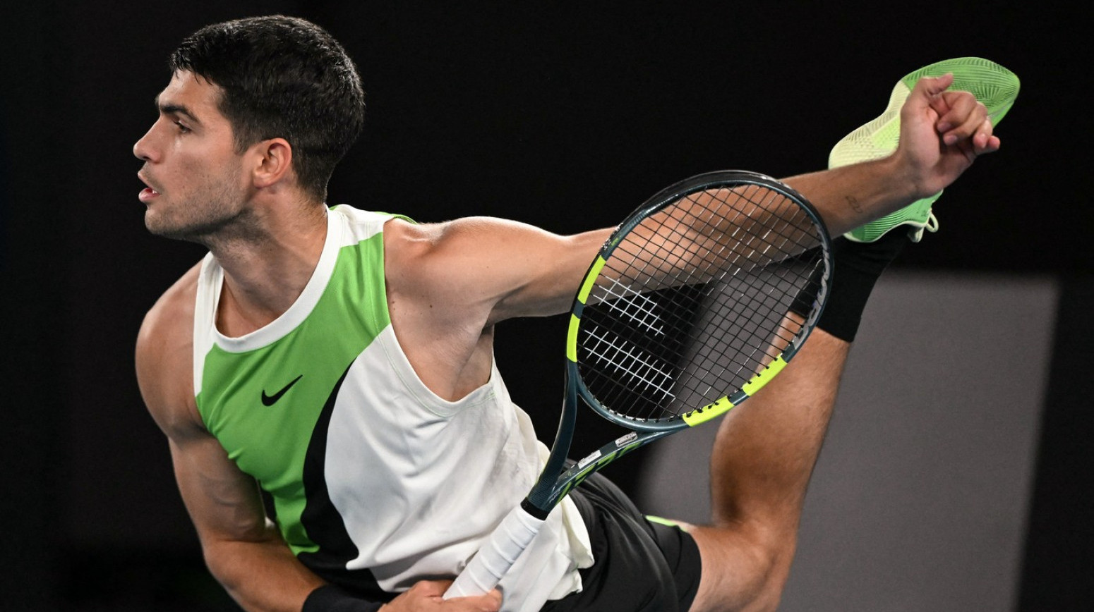 Alkaras odmah propustio brejk loptu