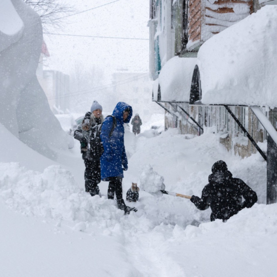 Najgora zima u 146 godina: Kamčatka okovana snegom; Nanosi i do četvrtog sprata zgrada FOTO/VIDEO