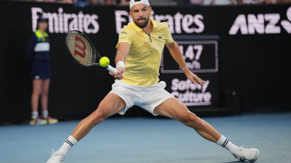 Ekspresan kraj za Dimitrova na startu AO – Fric uz malo muke do drugog kola