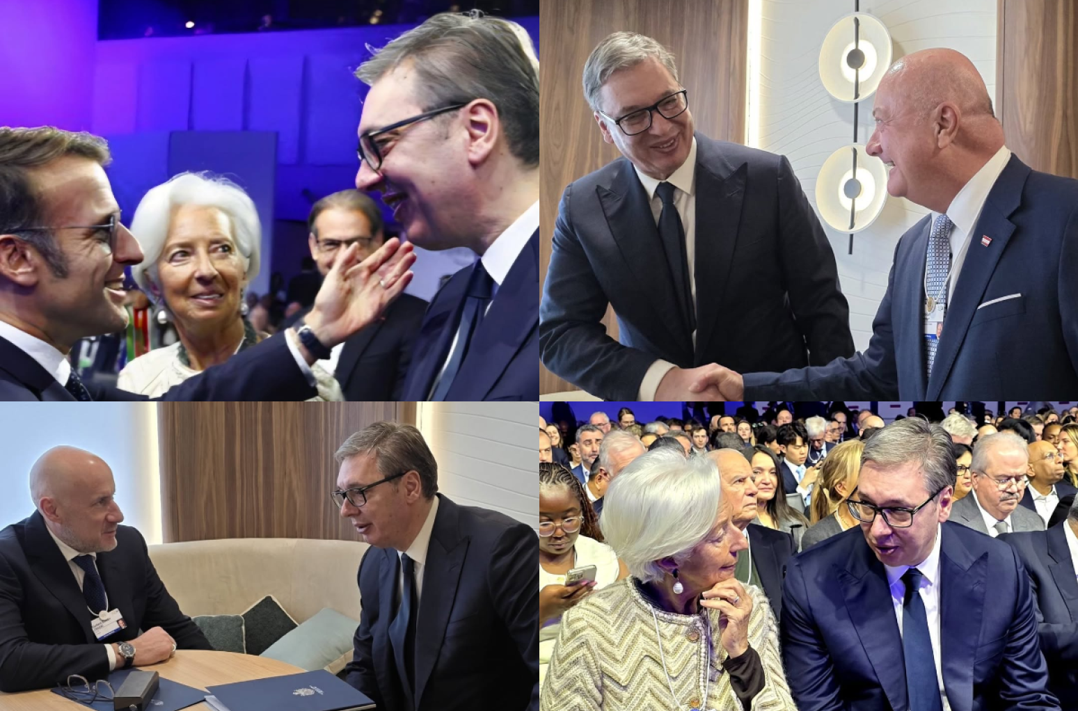 Važni sastanci sa svetskom elitom; Vučić u Davosu govori na panelu; "O jačanju ekonomske saradnje" FOTO