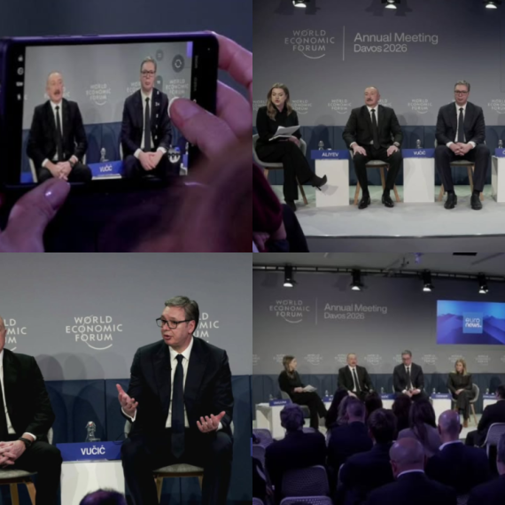 Vučić na panelu u Davosu: Platićemo cenu razvoda Evrope i SAD; Male zemlje će tek dobiti na značaju VIDEO