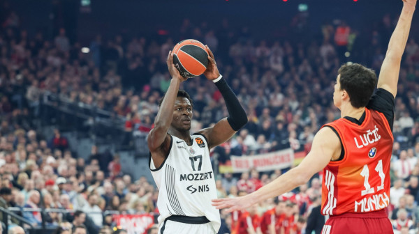 Poluvreme: Oslabljeni Partizan vodi u Minhenu!