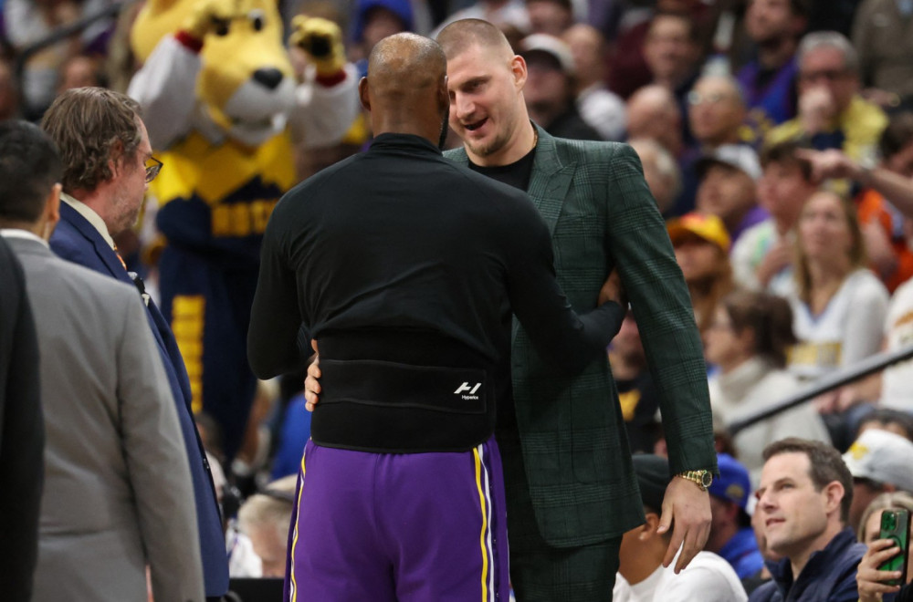 Lebron pokazao koliko poštuje Jokića FOTO