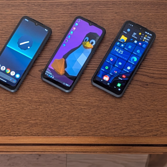 Ovaj Android telefon može da pokreće Windows i Linux