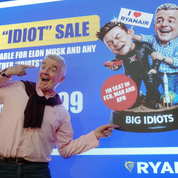 Direktor Rajanera pozvao Maska da obaraju ruke: "Da ovo rešimo kao dva idiota" FOTO