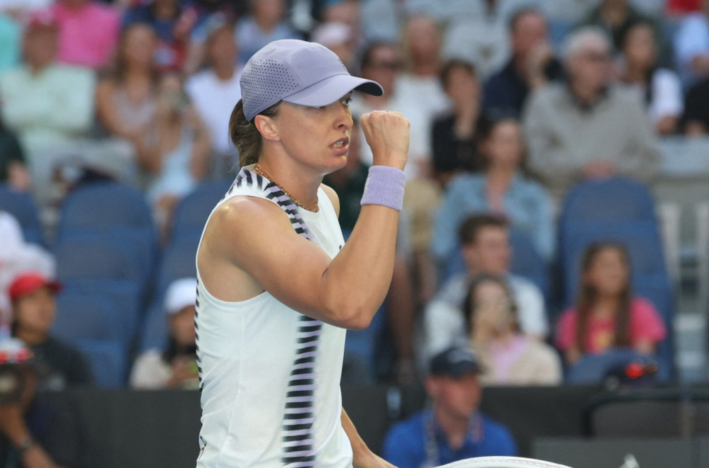 Lagana pobeda Švjontek uz jednu kontroverzu VIDEO