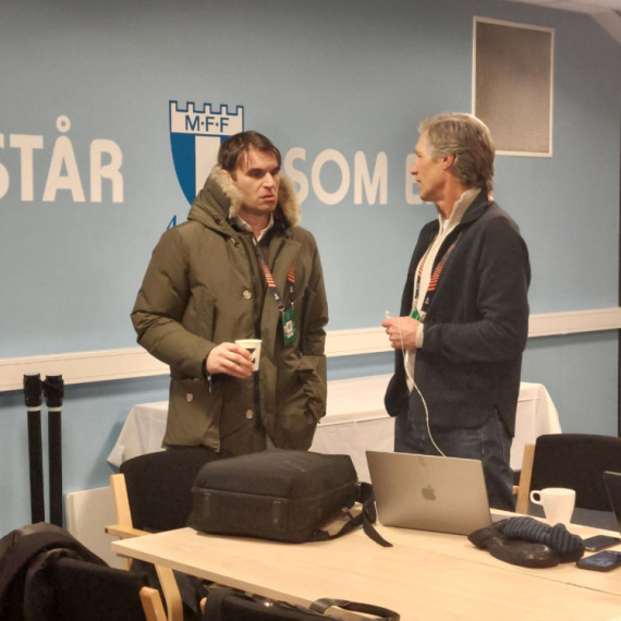 Milojević gleda Zvezdu u Malmeu FOTO