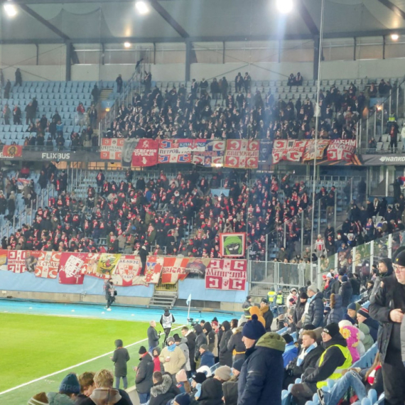 Zvezdina velika podrška u Malmeu: "Delije se nikog ne plaše" VIDEO