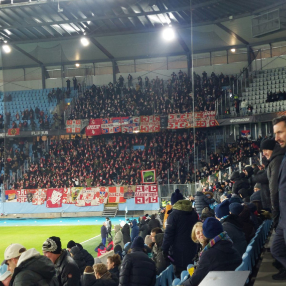 Zvezdina velika podrška u Malmeu: "Delije se nikog ne plaše" VIDEO