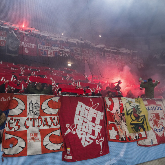 Zvezdina velika podrška u Malmeu: "Delije se nikog ne plaše" VIDEO