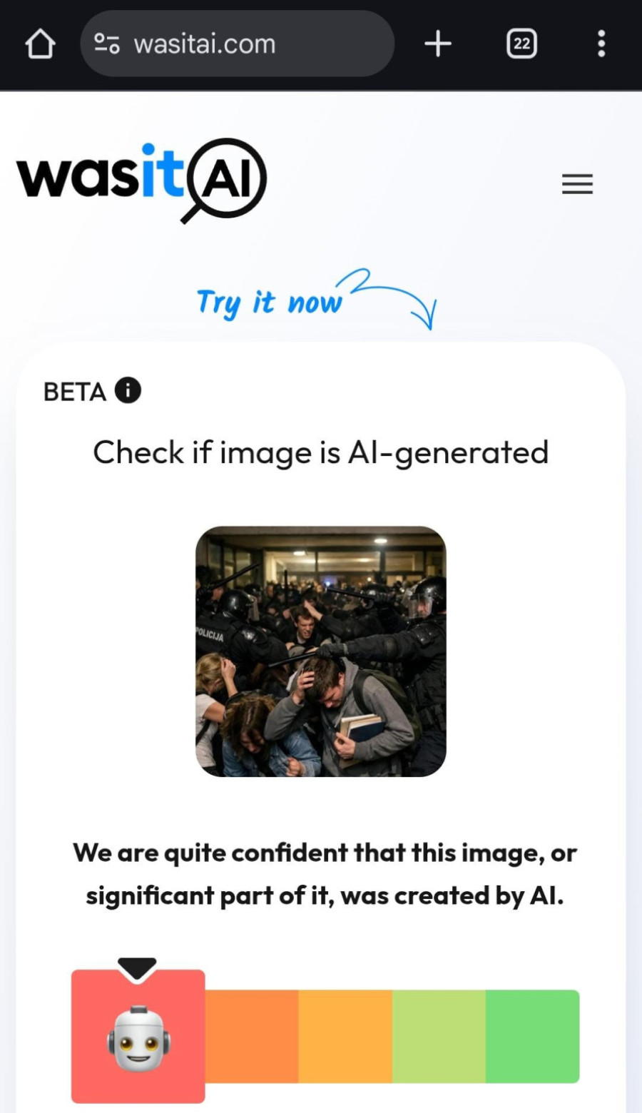 Nova laž blokadera; Obmanjuju javnost AI fotografijom FOTO