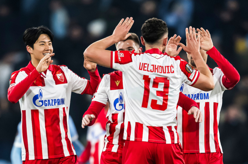 Zvezda naknadno pala na tabeli Lige Evrope