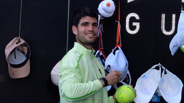 Alkaras zapretio konkurenciji: "Moj nivo je sve bolji" VIDEO