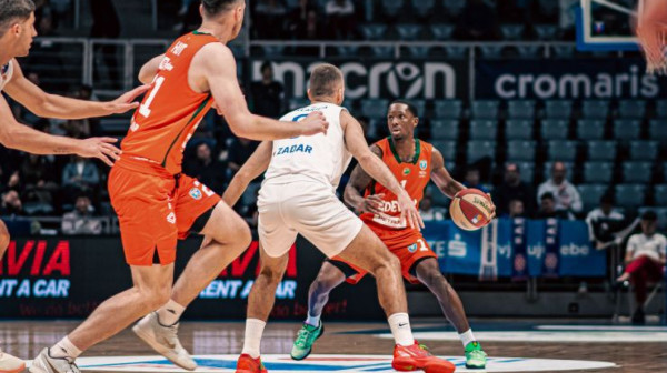 Cedevita Olimpija dobila dramu u Zadru