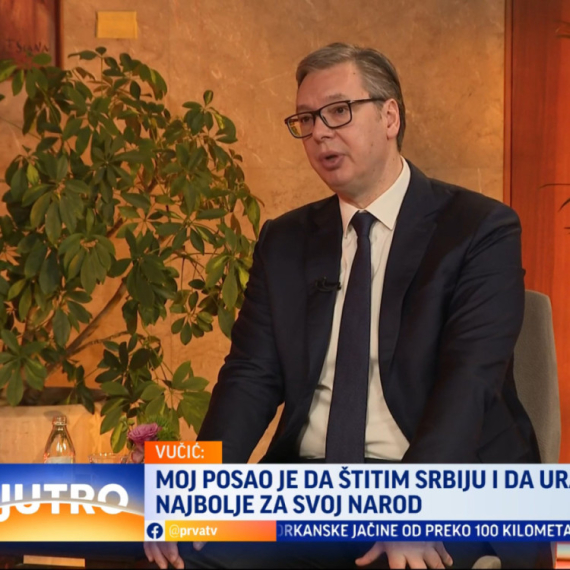 Vučić za TV Prva iz Palate Srbija: Moramo da pokažemo posvećenost; Postaviću pitanja koja nisu jednostavna