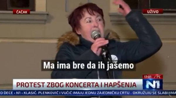 Govor mržnje i ogoljeno nasilje jedina politika tzv. "studentske liste": Bralović predvodnica blokadera