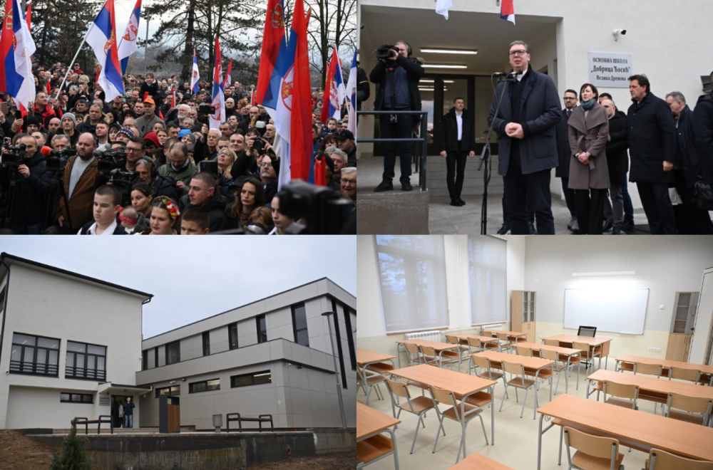 Vučić u Trsteniku: Dočekao ga veliki broj građana, čulo se "Aco, Srbine"; "Hvala vam što ste zaštitili državu"