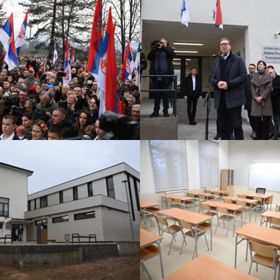 Vučić u Trsteniku: Dočekao ga veliki broj građana, čulo se "Aco, Srbine"; "Hvala vam što ste zaštitili državu"