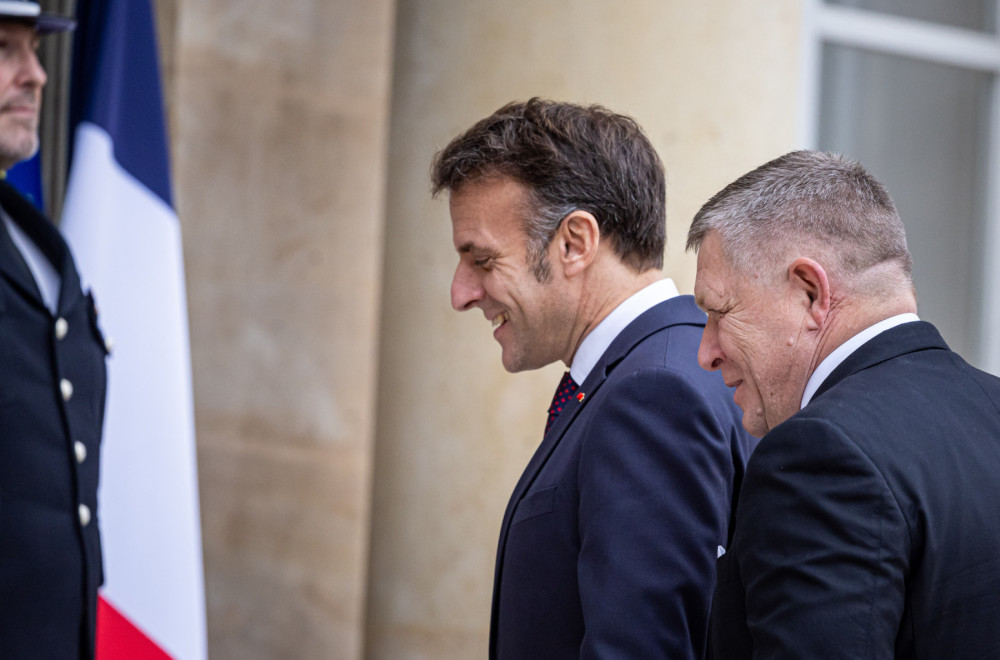 Fico sa Makronom: Evropska unija postupa nepravedno prema Srbiji FOTO/VIDEO