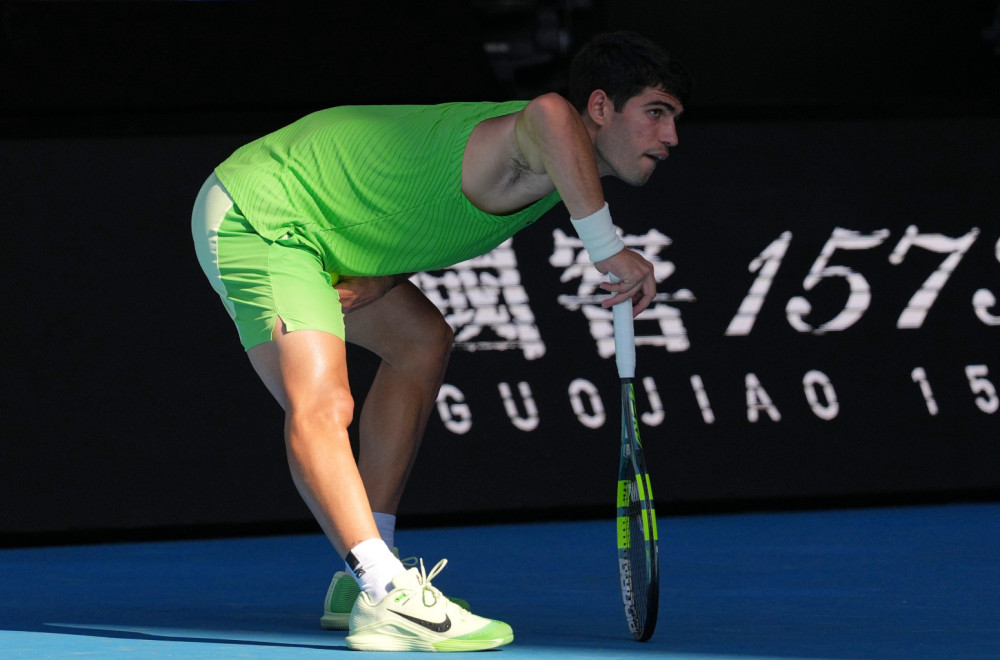 Šok u Melburnu – Alkaras vodio 2:0, a sada igra na jednoj nozi!