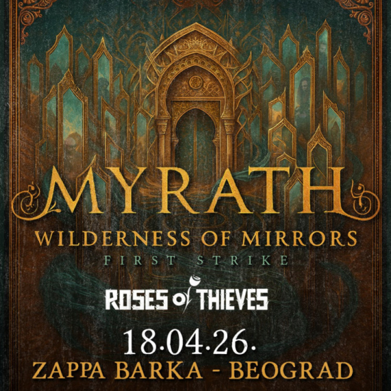 Mađarska metal atrakcija "Roses of Thieves" pred Myrathom u Zappa Barci sredinom aprila