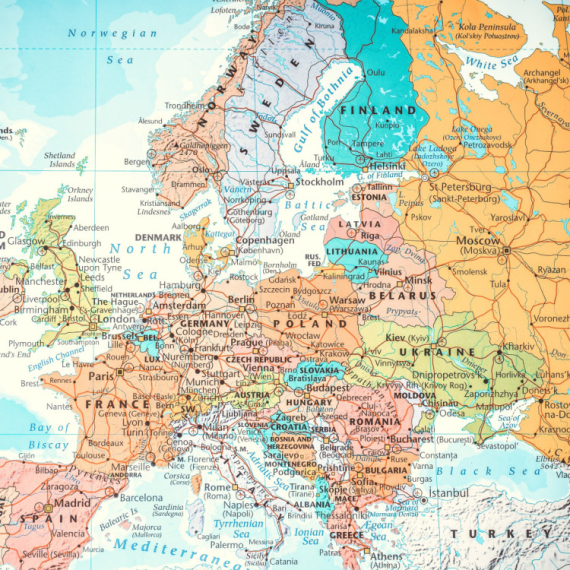 Kako bi Evropa mogla da izgleda: Ova mapa je sve uplašila FOTO