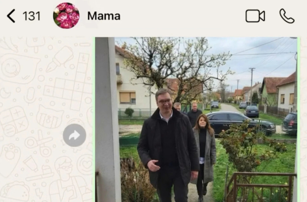 Vučić o viralnom AI snimku: Gospođo, ako imate neki problem doći ću da razgovaram sa vama; Sin vam je duhovit