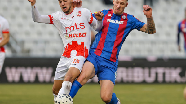 Poluvreme: Bivši igrač Partizana "pocrveneo" protiv Partizana