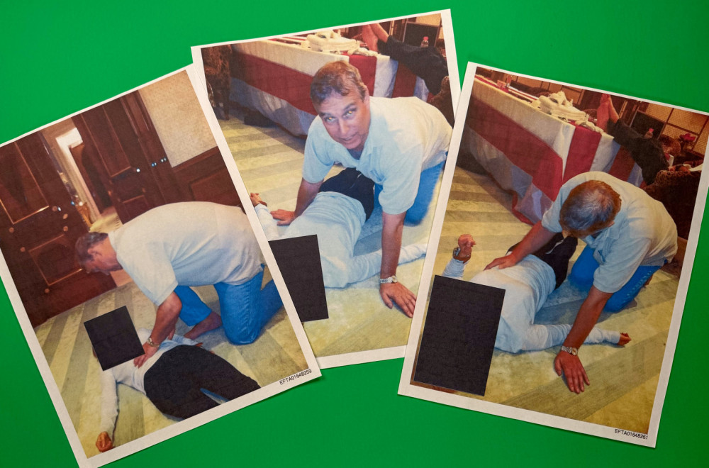 Princ slao fotografije svojih ćerki osuđenom pedofilu? Endrju na sve četiri na devojci FOTO