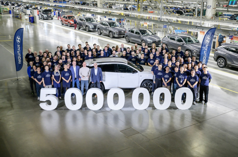 Hyundai proslavio veliki jubilej: Pet miliona automobila iz Češke
