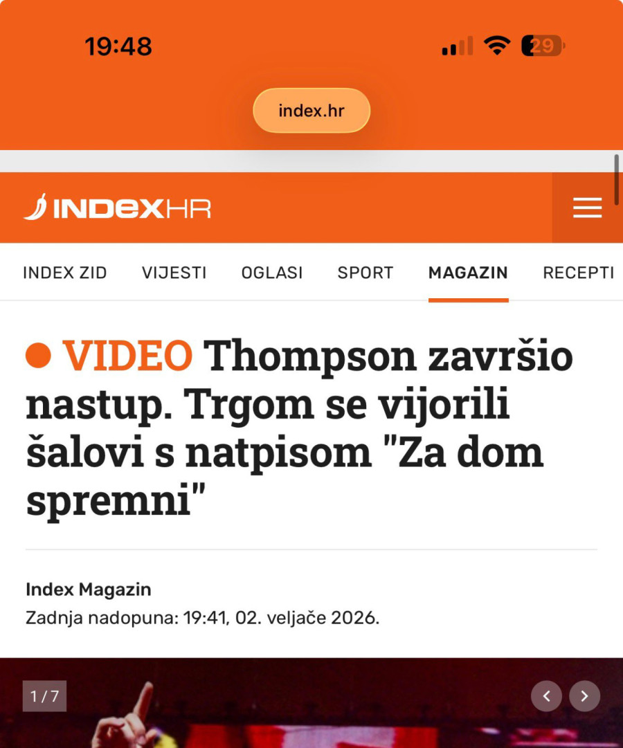 Picula deli lekcije o evropskim vrednostima, a u Zagrebu odjekuje Za dom spremni FOTO