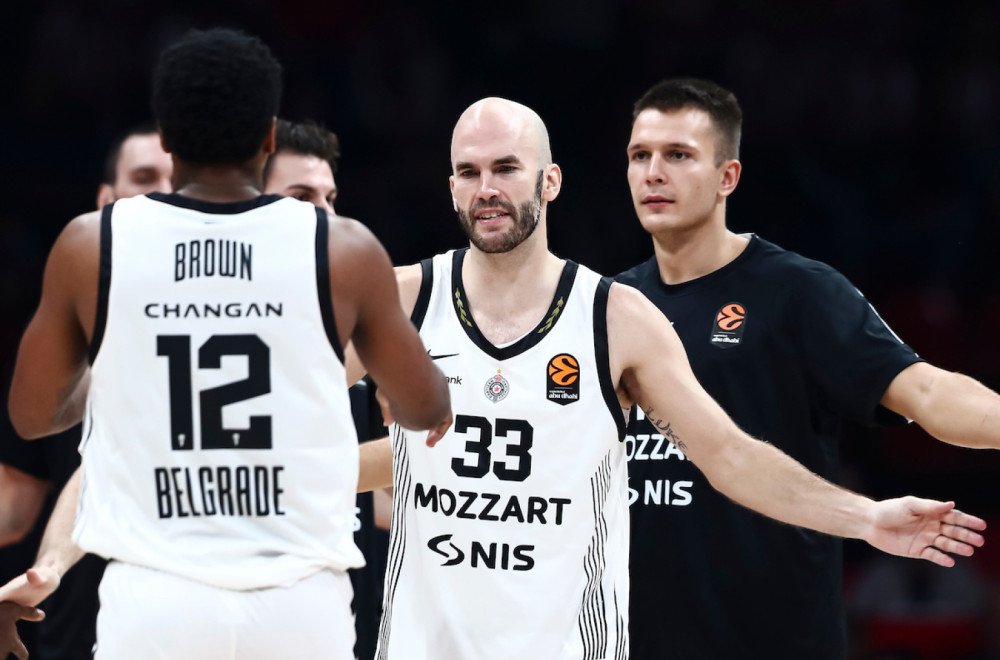 Partizanov tim za KRK – 11 igrača, dvojica omladinaca