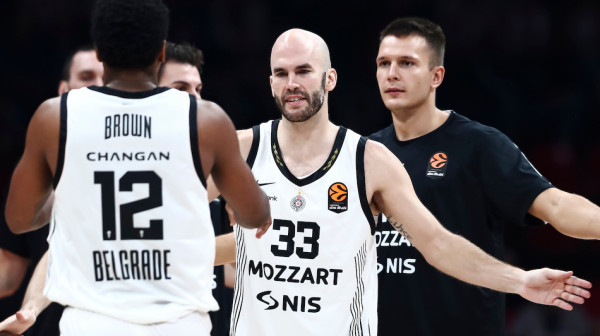 Partizanov tim za KRK – 11 igrača, dvojica omladinaca