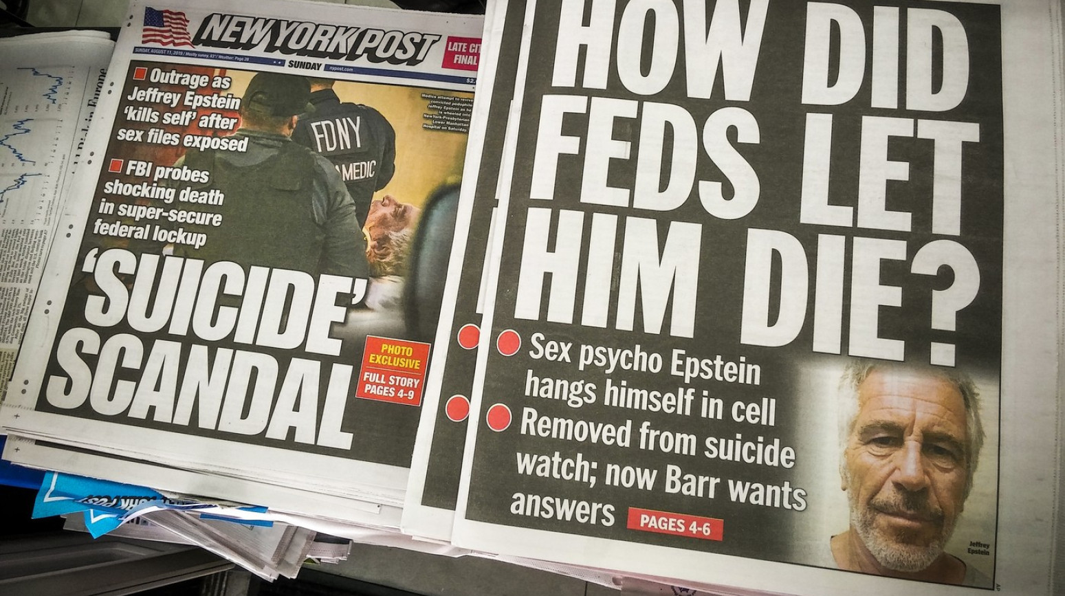 Isplivale jezive fotografije Epstajnove smrti: Svet u šoku FOTO