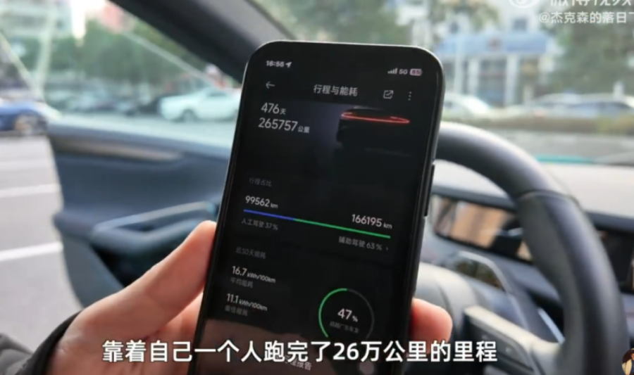 Vlasnik Xiaomija se pohvalio: Posle 265.000 km baterija impresivno sačuvana!