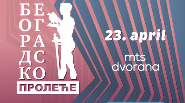 "Beogradsko proleće" 23. aprila u mts Dvorani