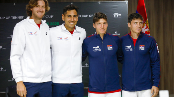 Uzdanice Srbije u DK: "Očekujemo pobedu u dublu"