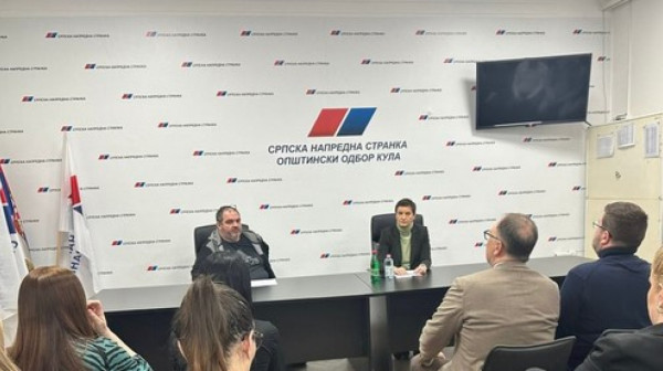 Brnabić u Kuli: Imamo jasnu viziju razvoja i napretka; Moramo se još jače boriti protiv blokaderskog nasilja