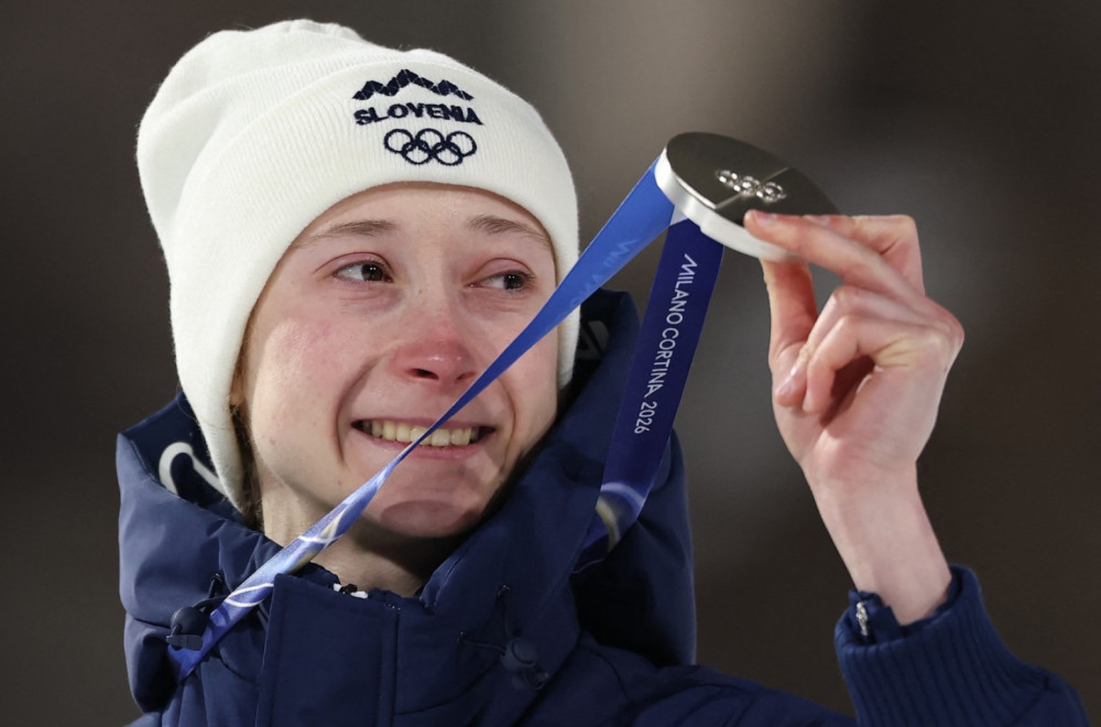 Nika Prevc ostala bez zlata za 1,1 poen