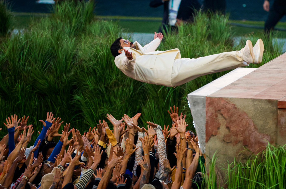 Bed Bani oborio sve rekorde: Njegov nastup najgledaniji ikada na Superboulu VIDEO