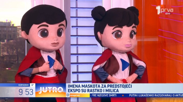 Rastko i Milica u studiju Prve TV – sutra možete i vi da ih upoznate VIDEO